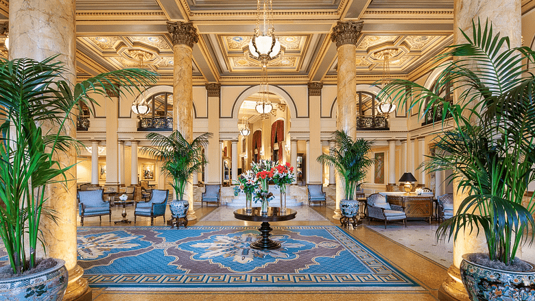 Intercontinental willard washington dc lobby 780x439 (visual for luxury hospitality branding)