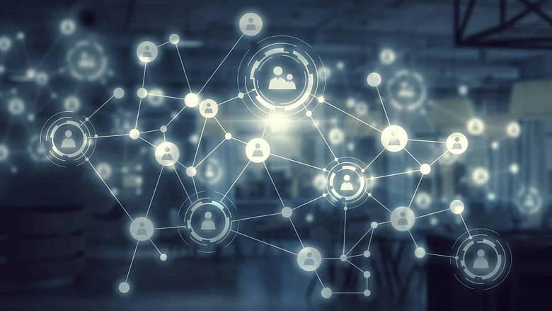 Networking event visual at a luxury hospitality conference