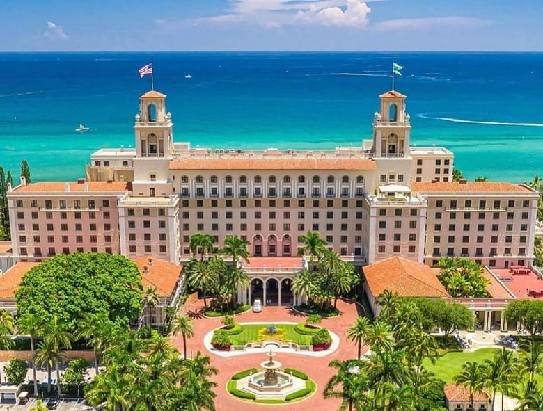 The Breakers Palm Beach resort exterior and beachfront