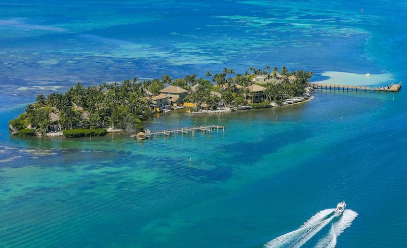 Little Palm Island Aerial