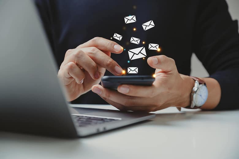 Email marketing powering direct guest communication for luxury hotels.